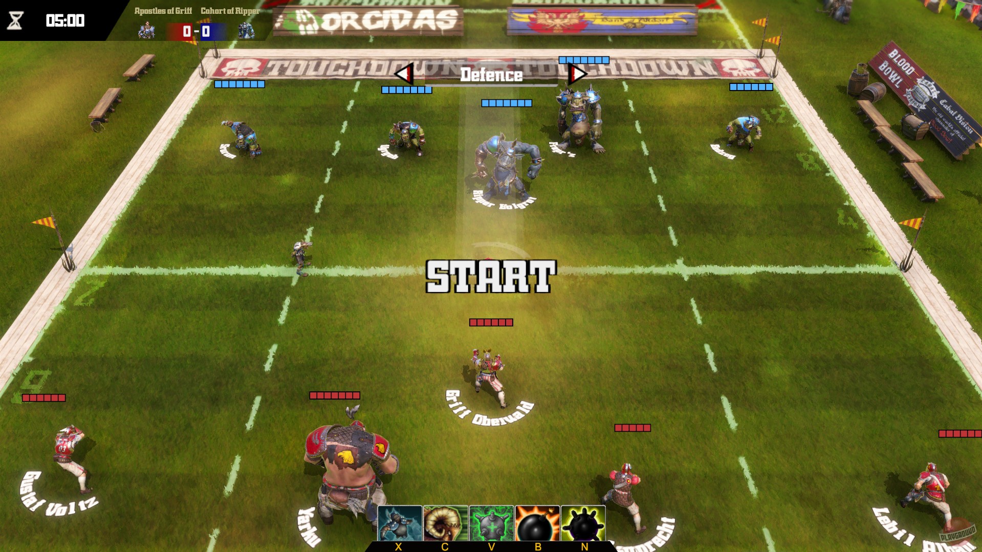 Скриншот из игры Blood Bowl: Death Zone - 8