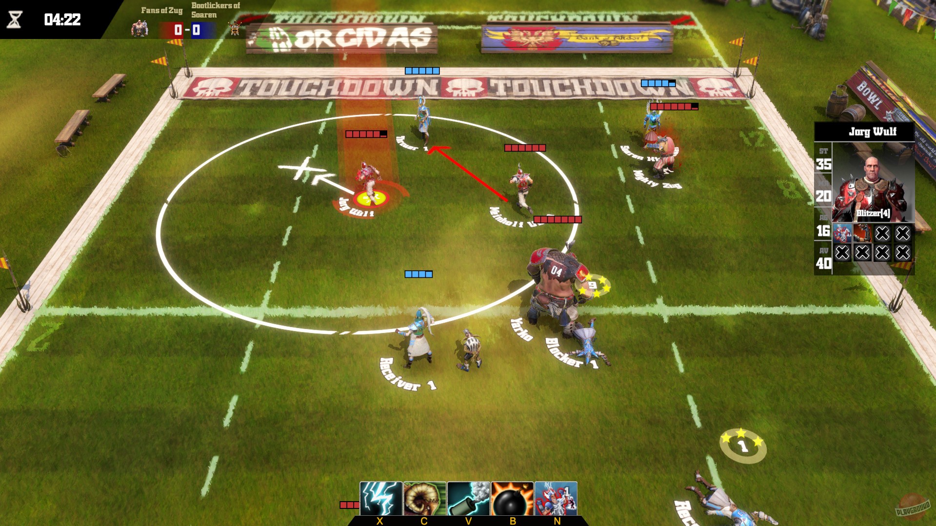 Скриншот из игры Blood Bowl: Death Zone - 18