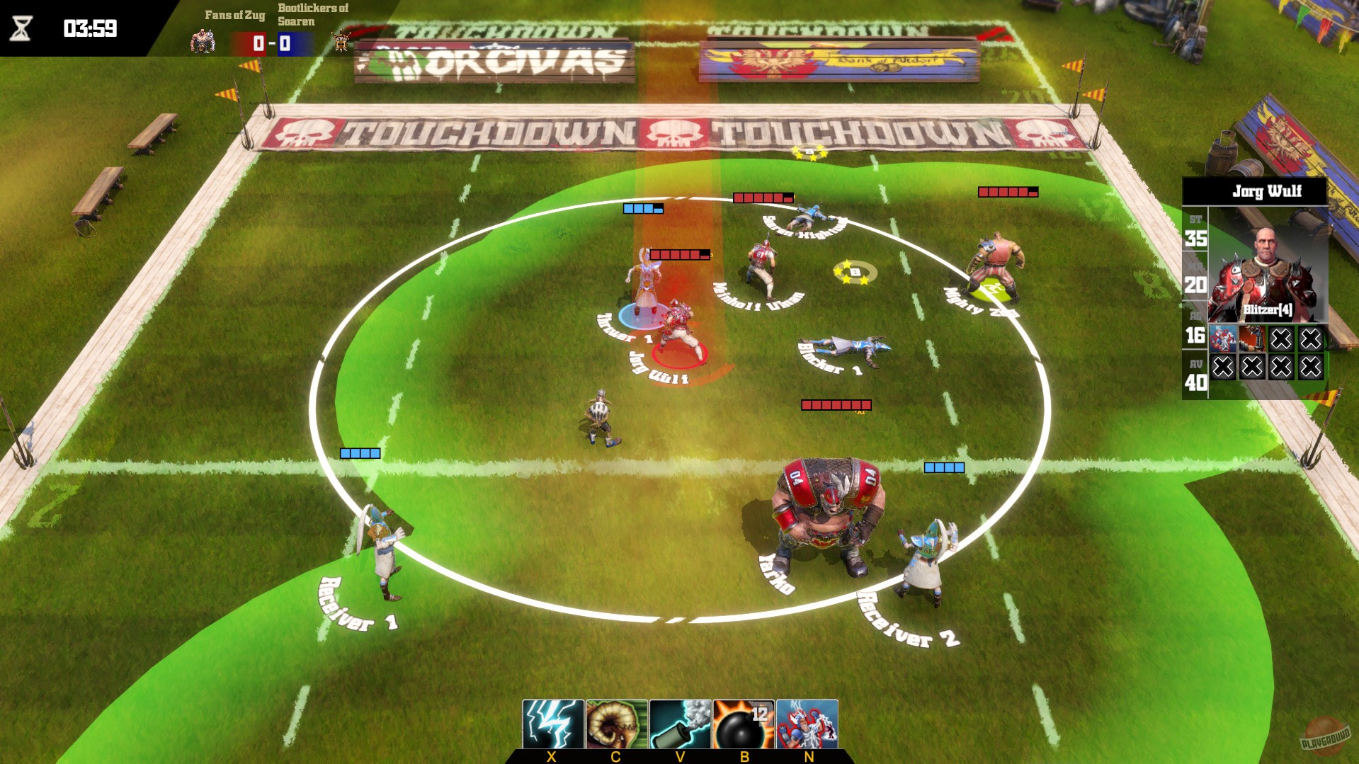 Скриншот из игры Blood Bowl: Death Zone - 10