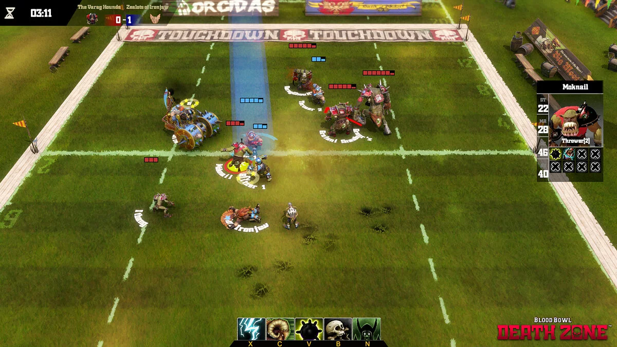Скриншот из игры Blood Bowl: Death Zone - 22