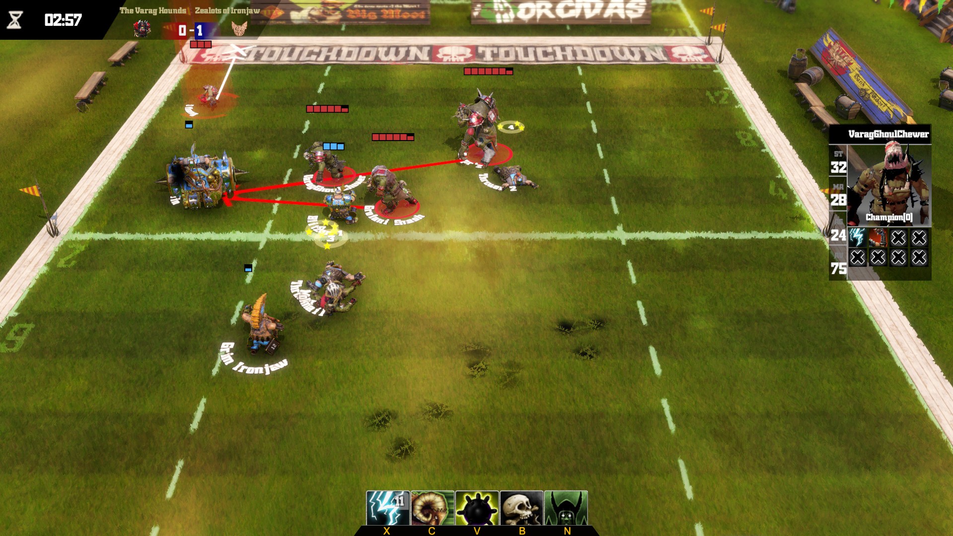 Скриншот из игры Blood Bowl: Death Zone - 23