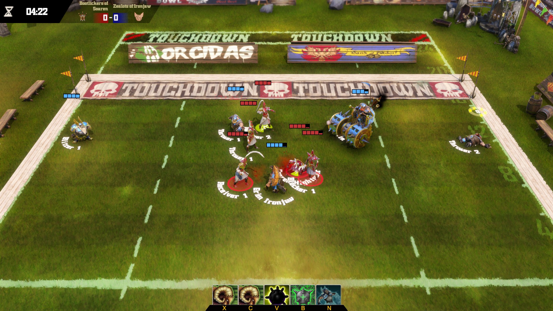 Скриншот из игры Blood Bowl: Death Zone - 47