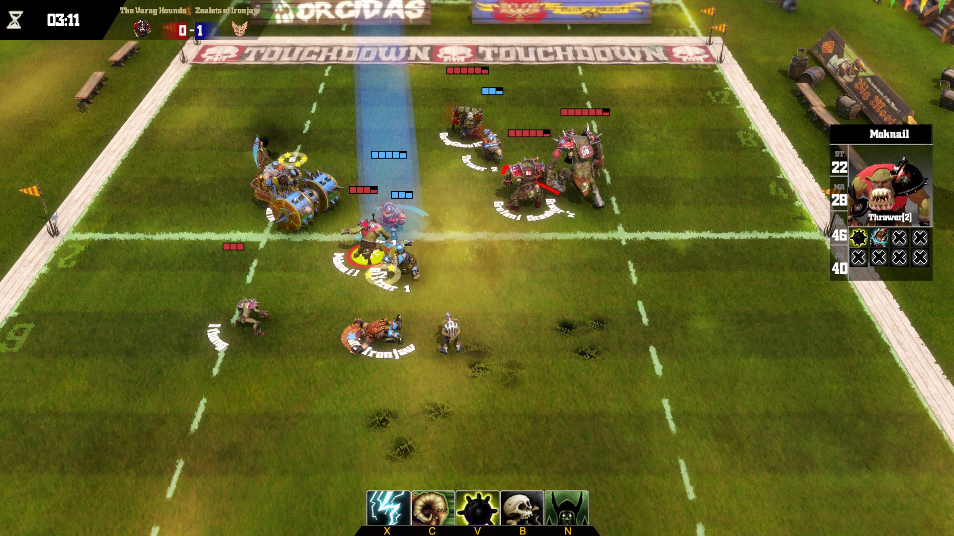 Скриншот из игры Blood Bowl: Death Zone - 17