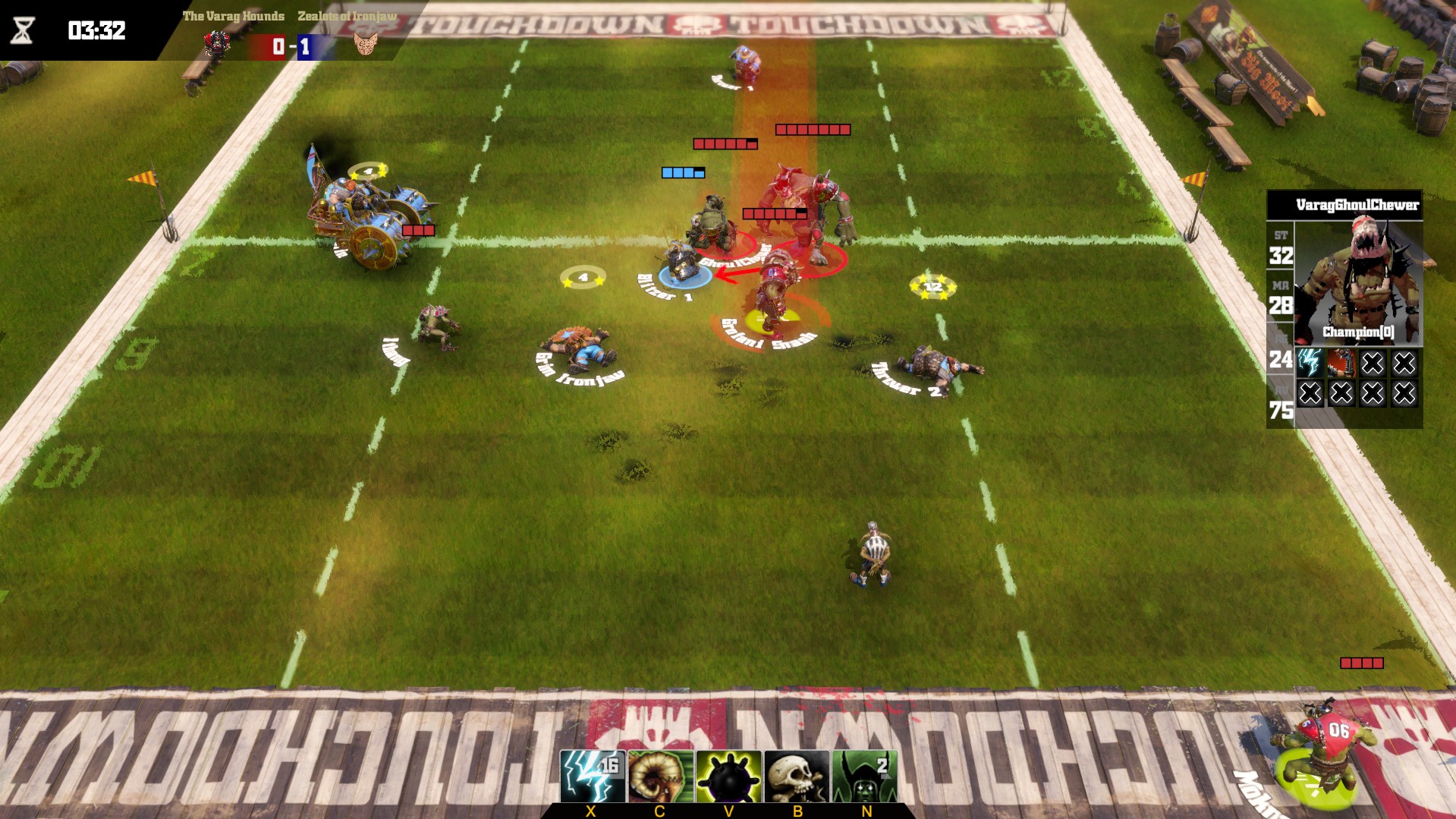 Скриншот из игры Blood Bowl: Death Zone - 14