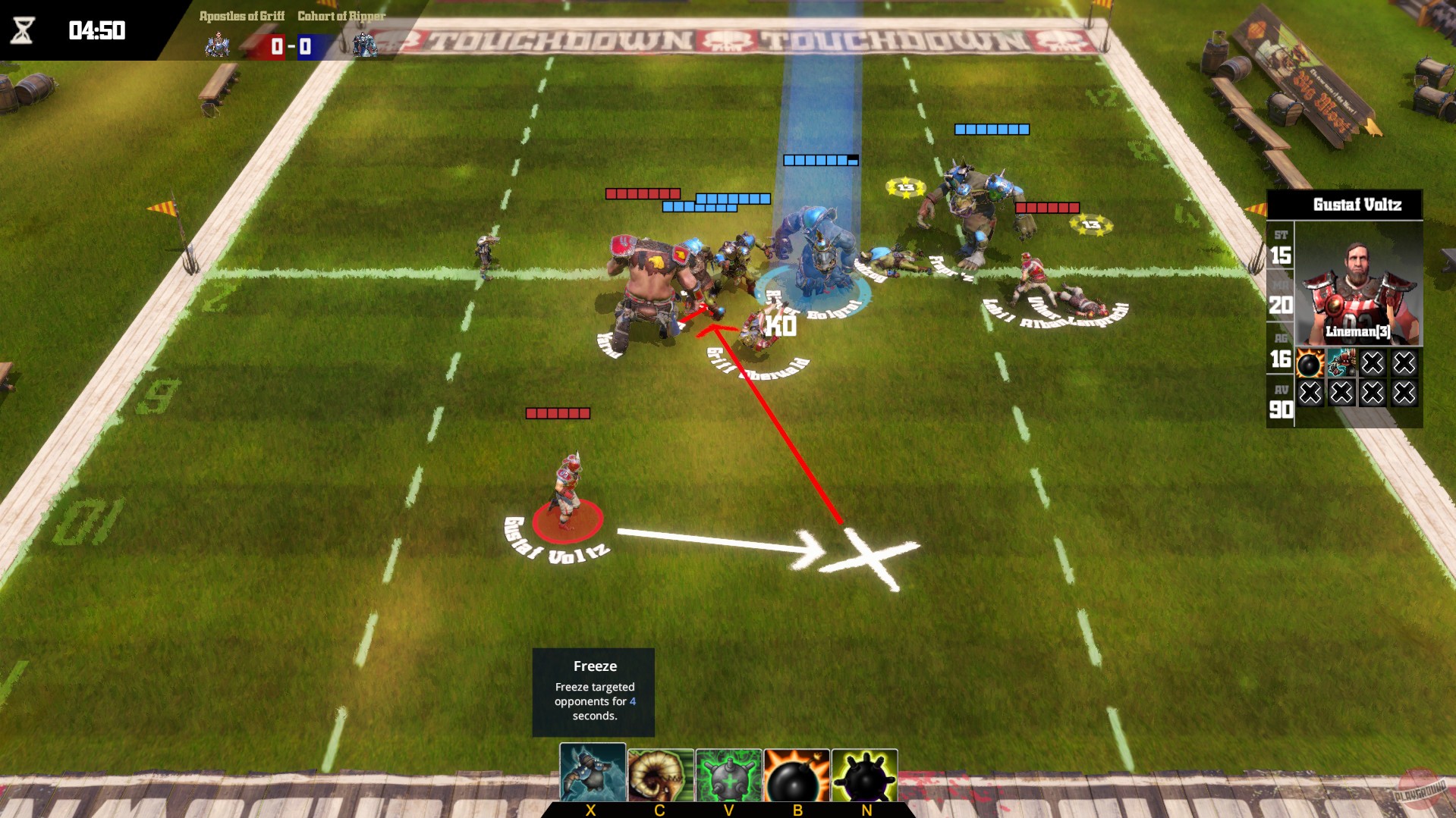 Скриншот из игры Blood Bowl: Death Zone - 12