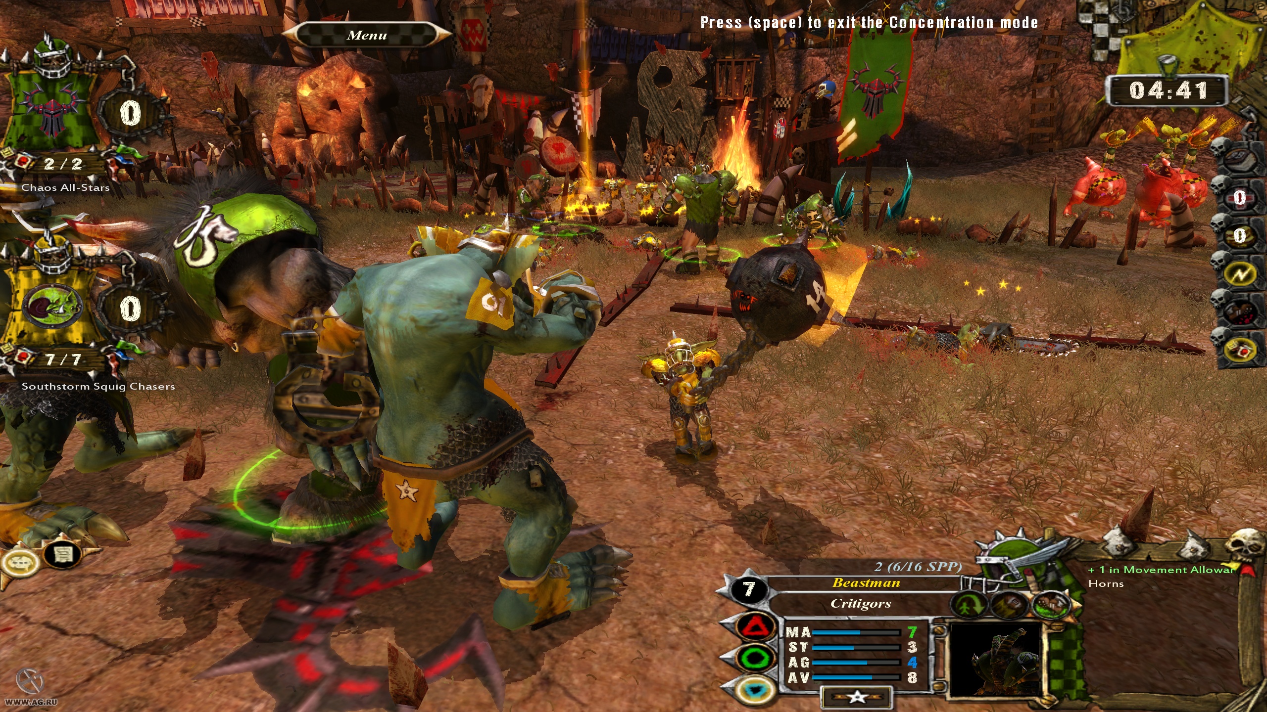 Скриншот из игры Blood Bowl - 39