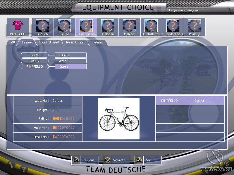 Скриншот из игры Cycling Manager 3 - 3