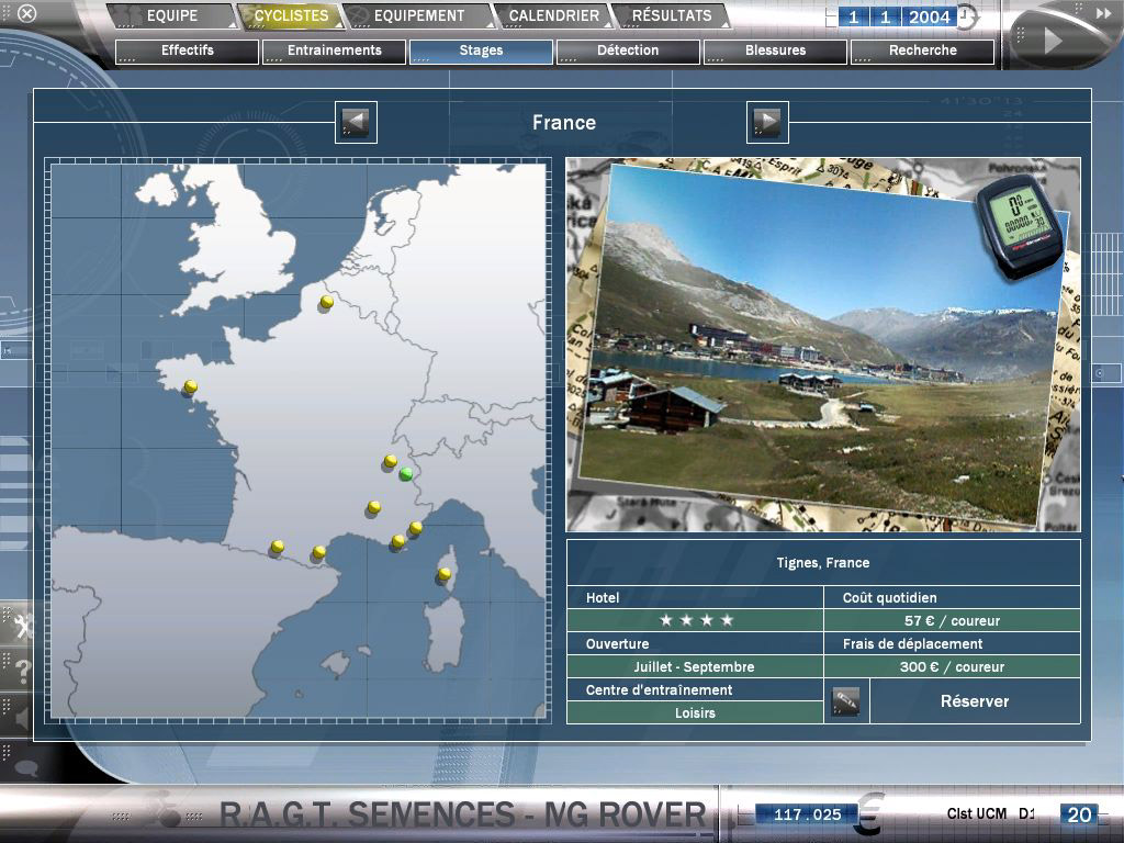 Скриншот из игры Cycling Manager 4 - 43