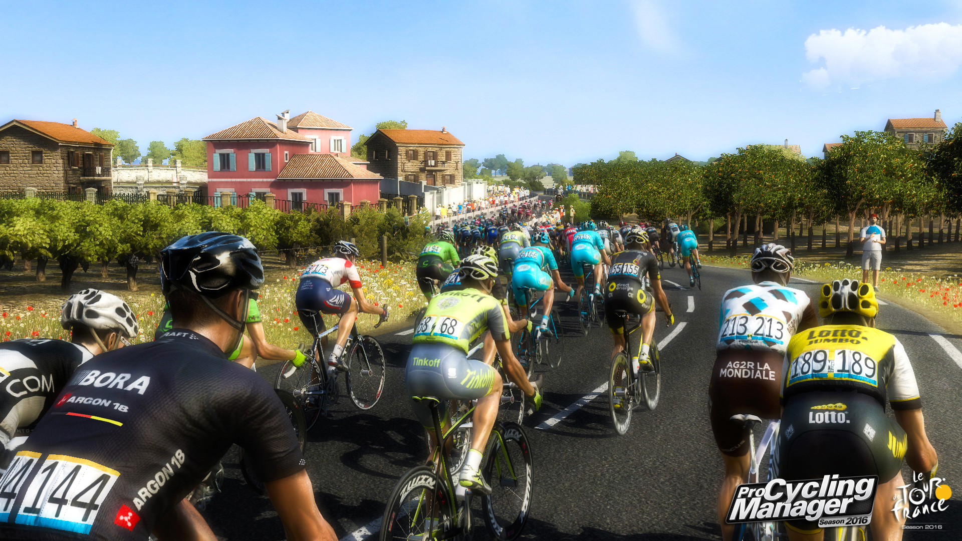 Скриншот из игры Pro Cycling Manager 2016 - 17