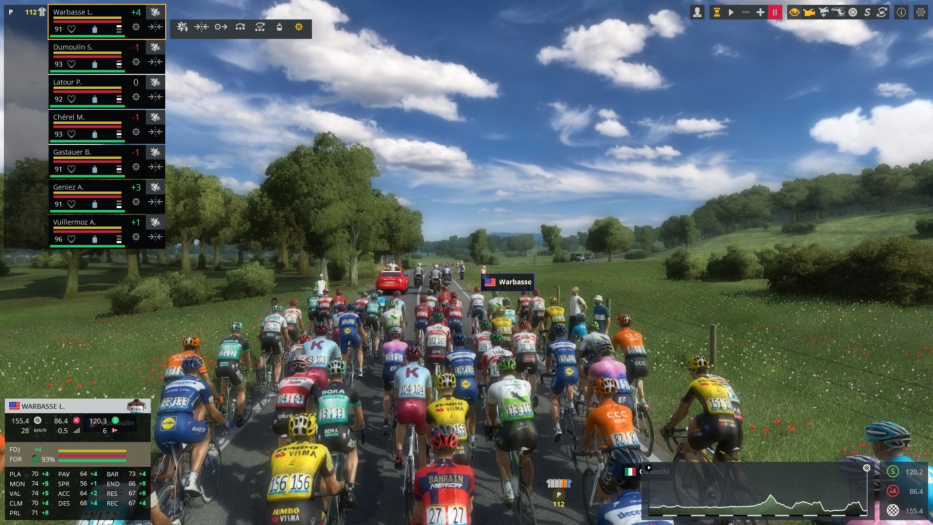Скриншот из игры Pro Cycling Manager 2019 - 25