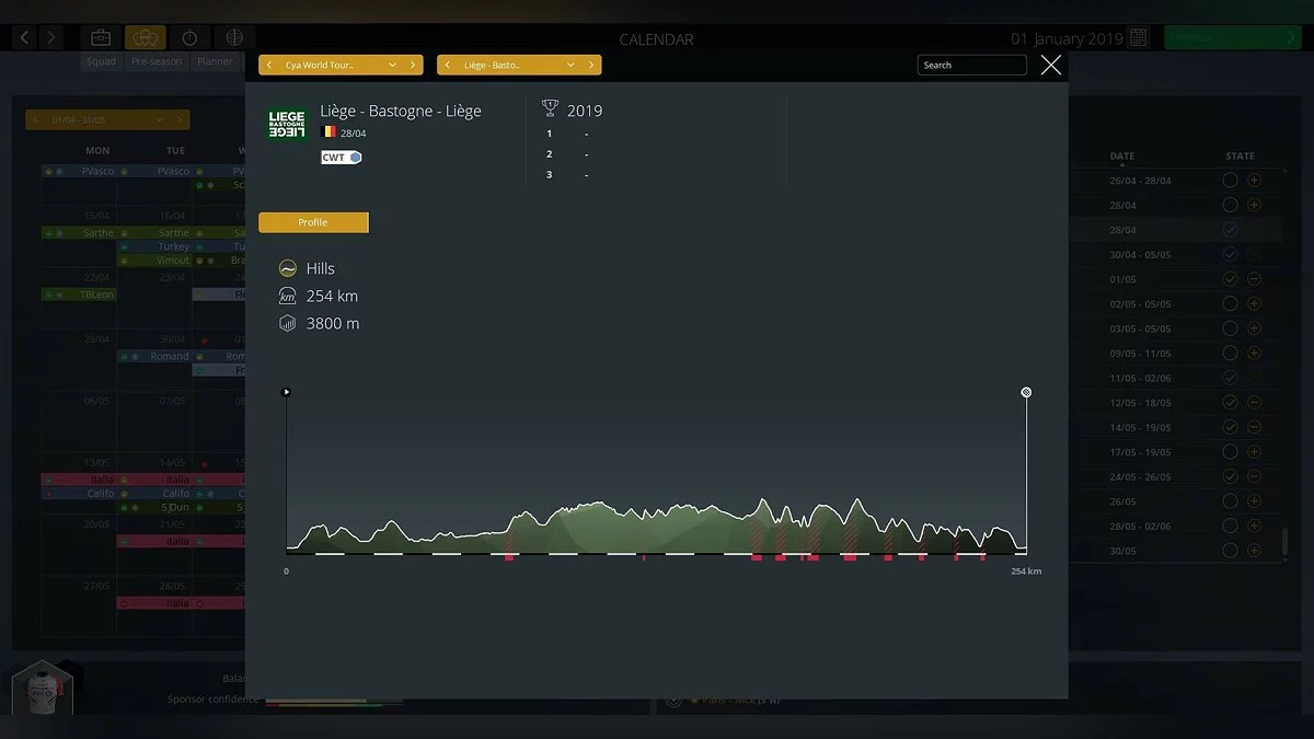 Скриншот из игры Pro Cycling Manager 2019 - 4