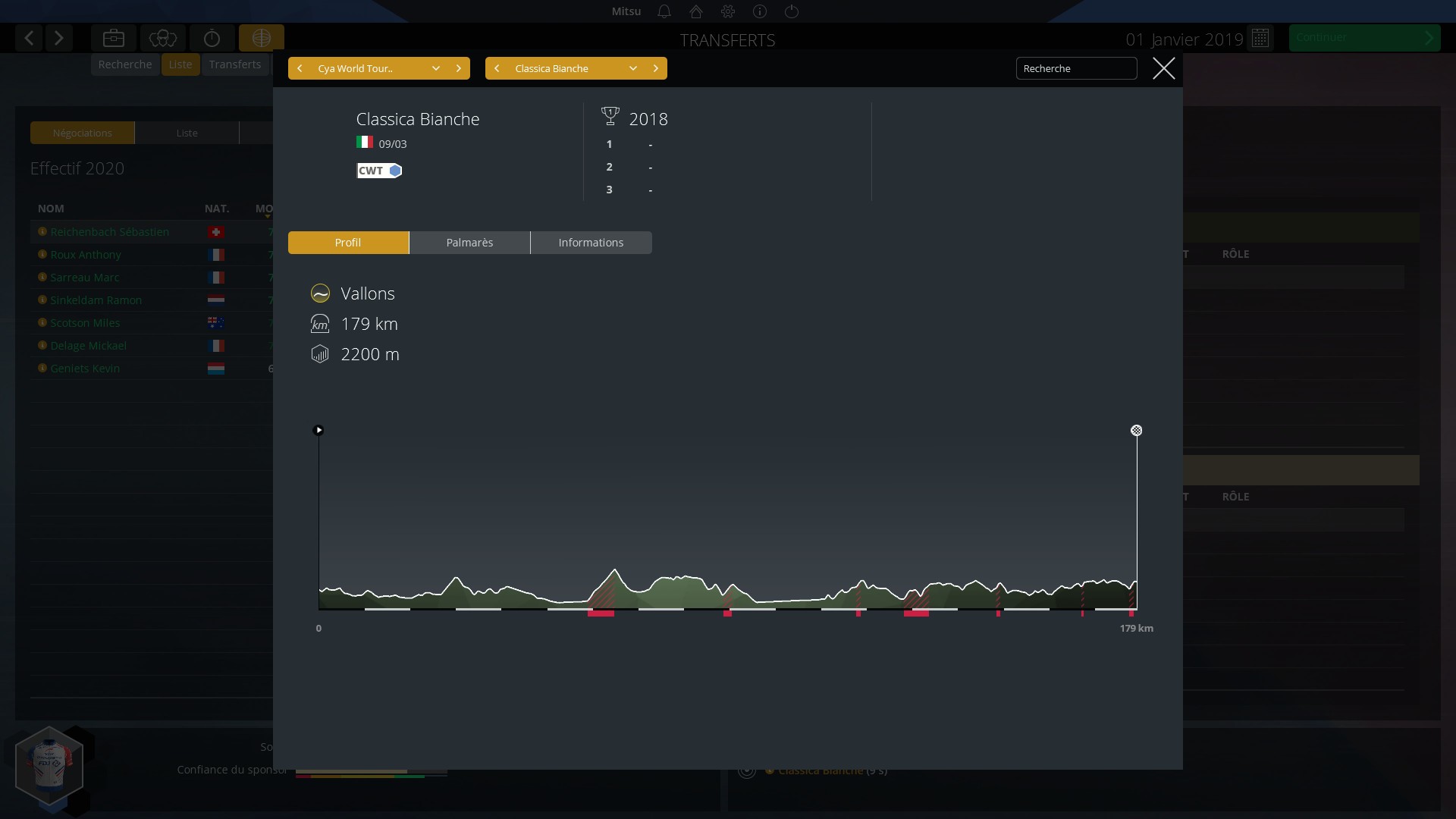 Скриншот из игры Pro Cycling Manager 2019 - 6