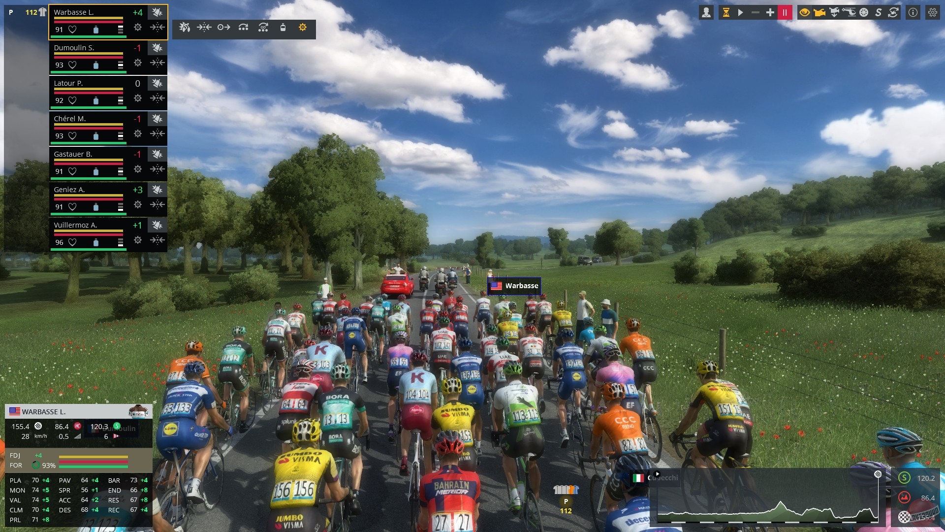Скриншот из игры Pro Cycling Manager 2019 - 5