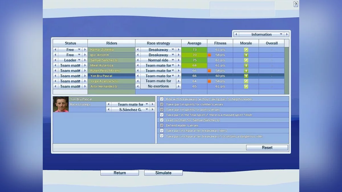 Скриншот из игры Pro Cycling Manager Season 2007 - 17