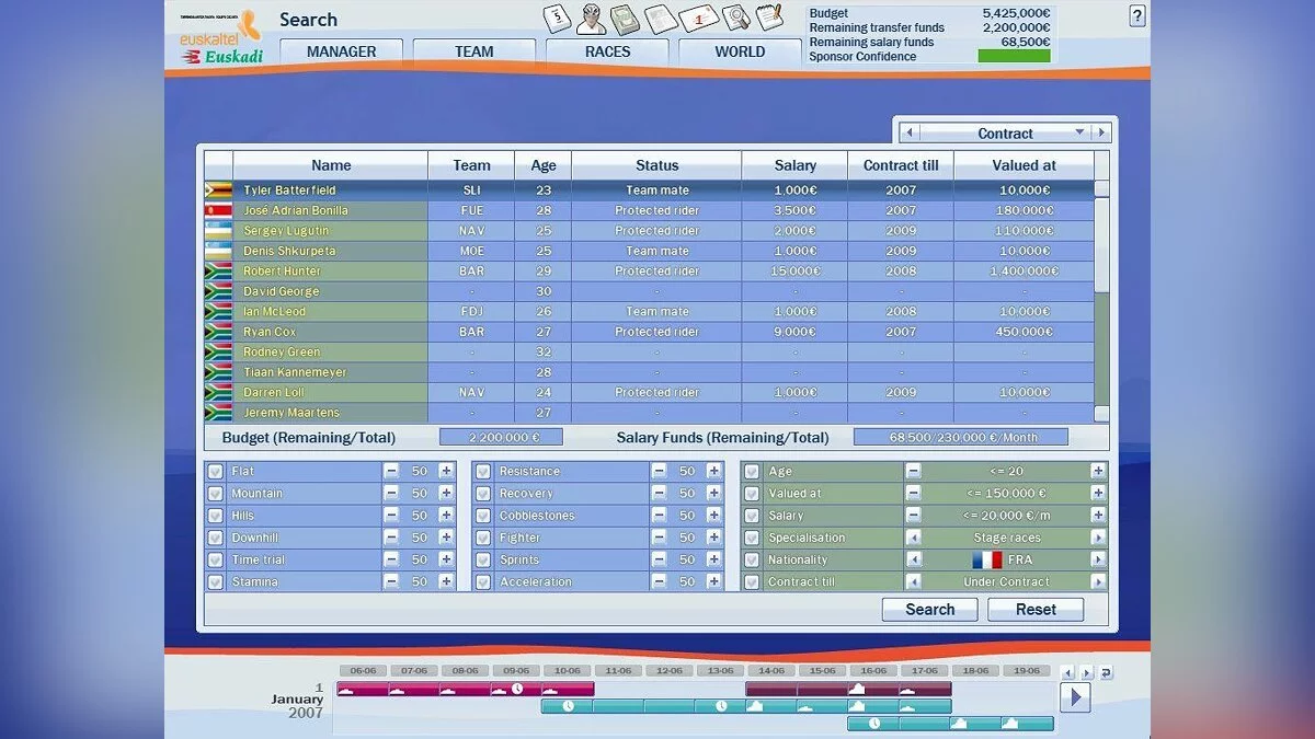 Скриншот из игры Pro Cycling Manager Season 2007 - 15