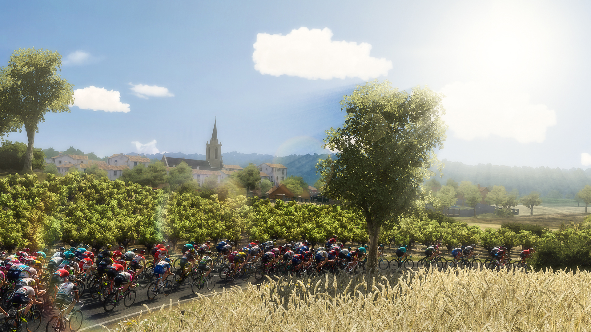 Скриншот из игры Tour de France 2018 - 17