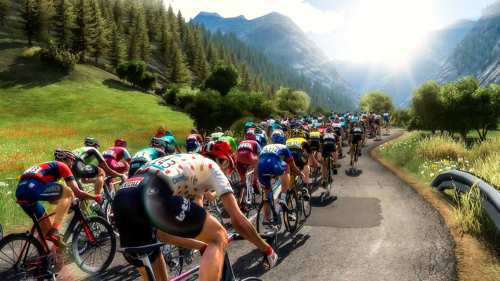 Скриншот из игры Tour de France 2018 - 24