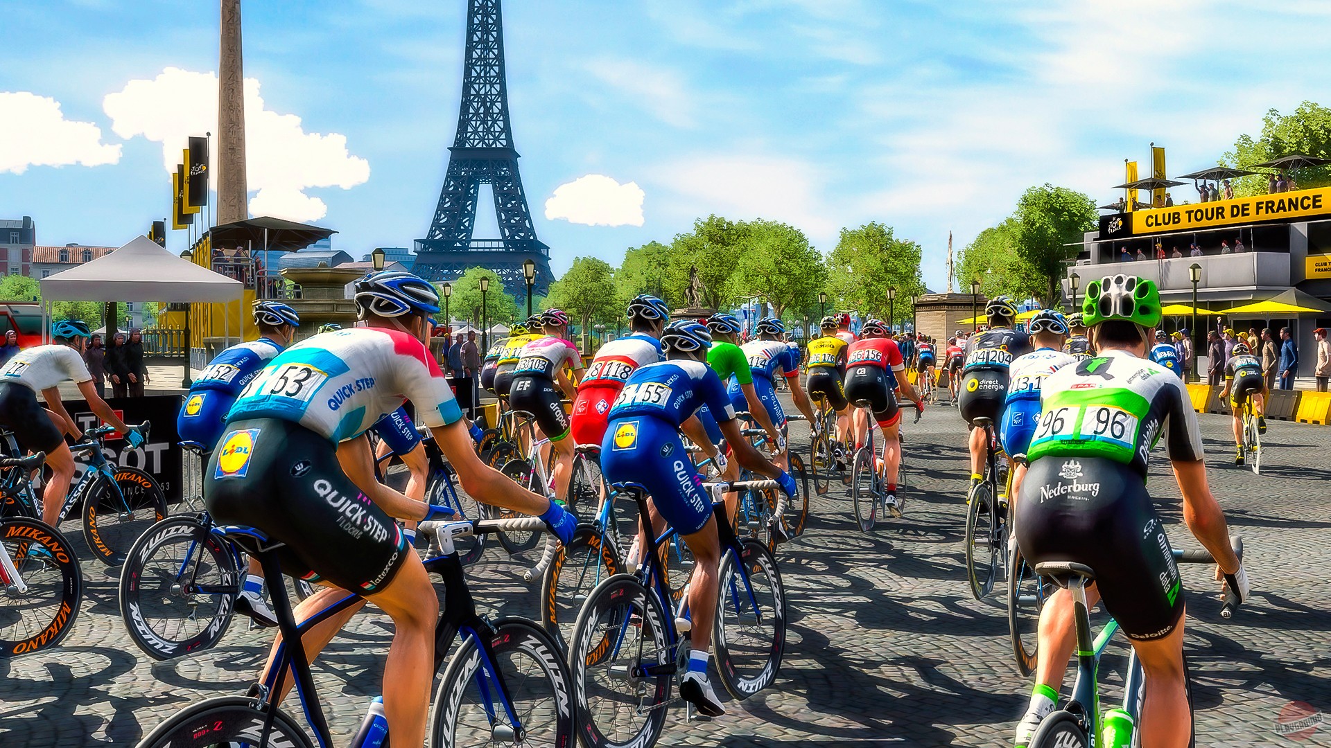 Скриншот из игры Tour de France 2018 - 3