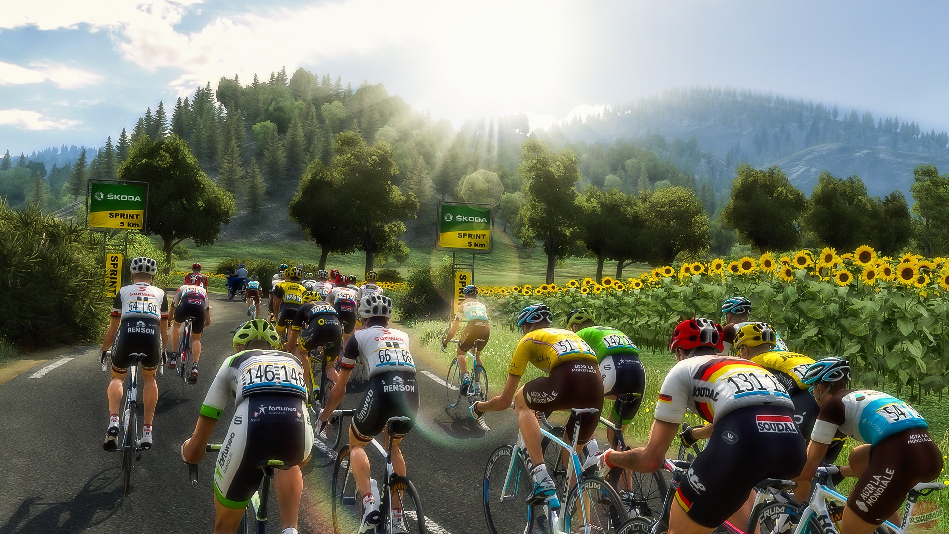 Скриншот из игры Tour de France 2018 - 5