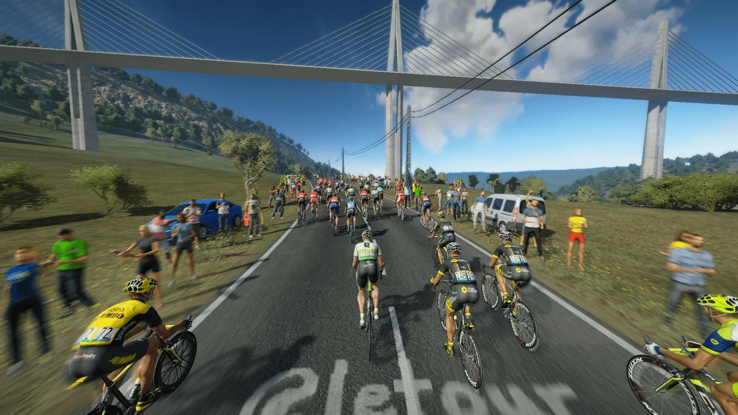 Скриншот из игры Tour de France 2018 - 19