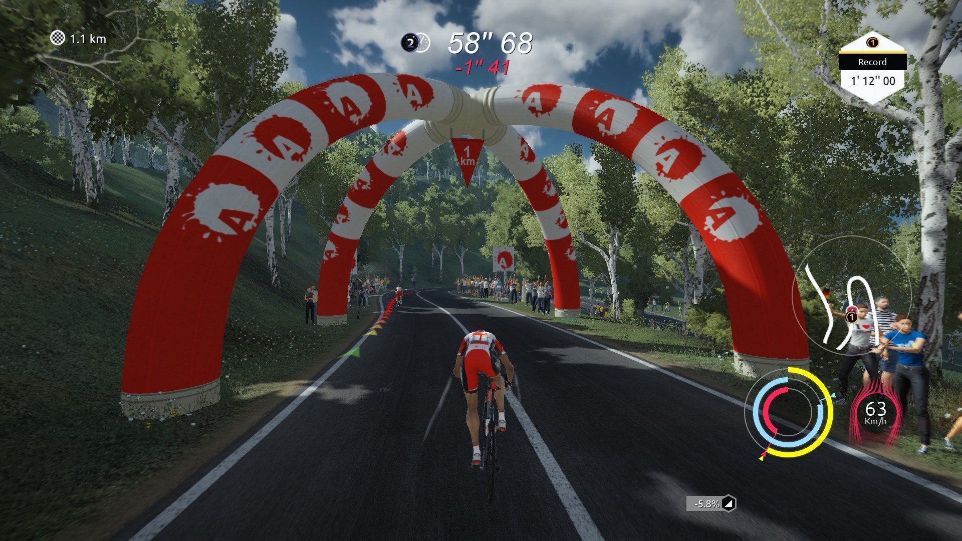 Скриншот из игры Tour de France 2020 - 1