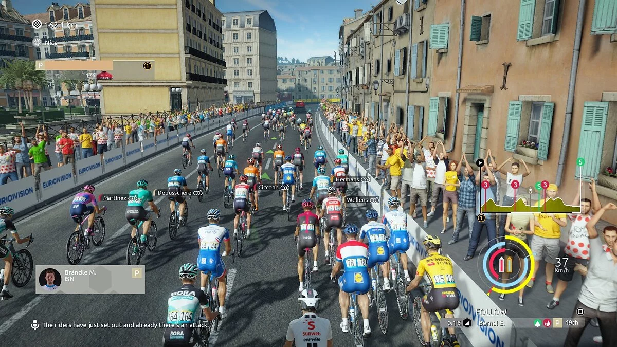 Скриншот из игры Tour de France 2020 - 16