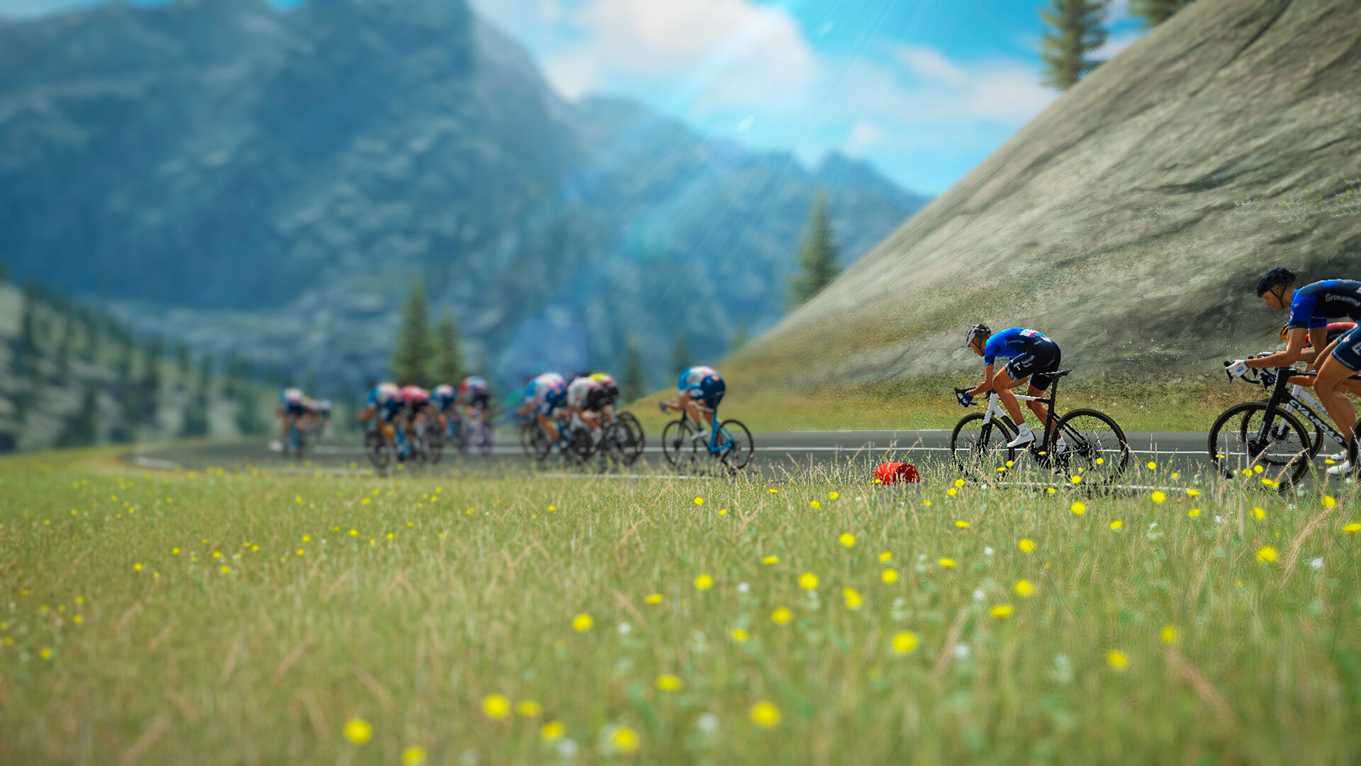 Скриншот из игры Tour de France 2024 - 5