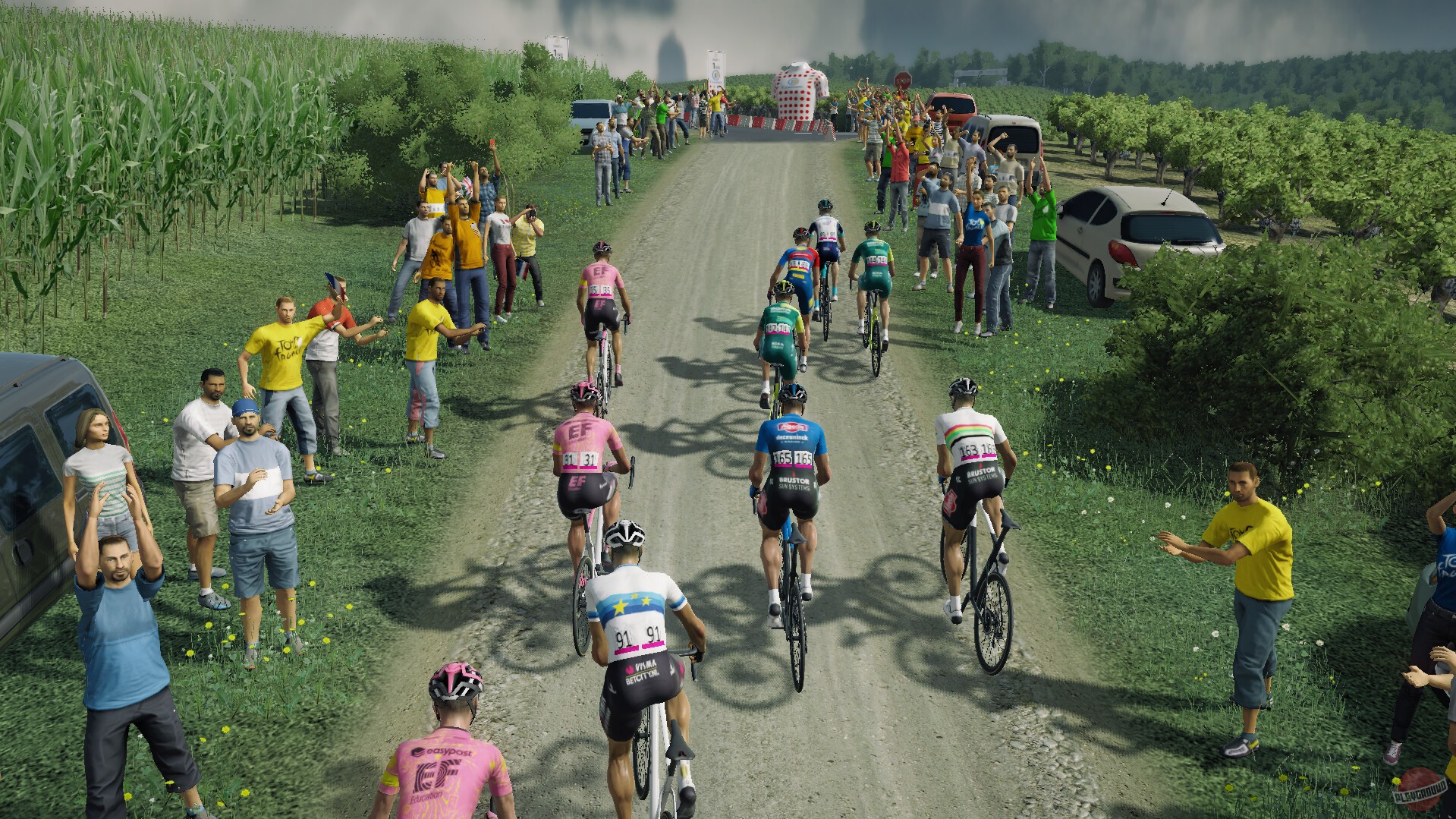 Скриншот из игры Tour de France 2024 - 4