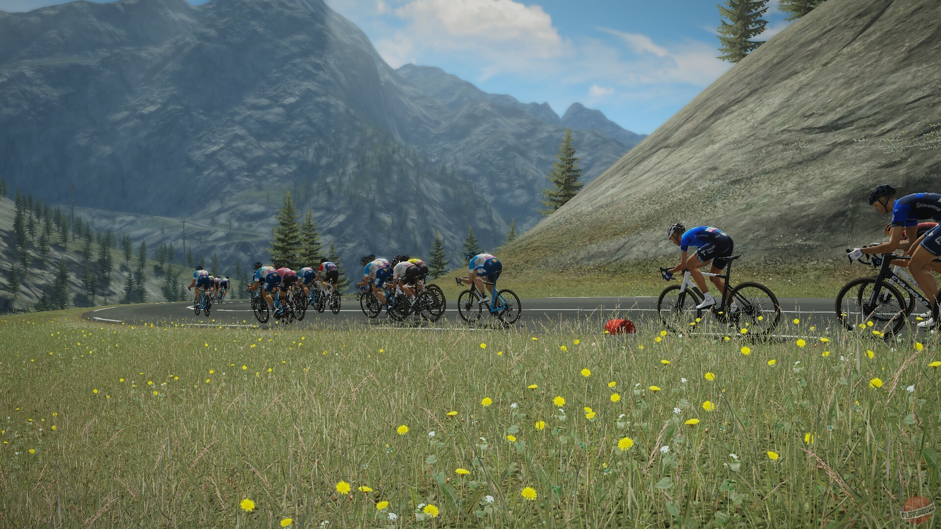 Скриншот из игры Tour de France 2024 - 9