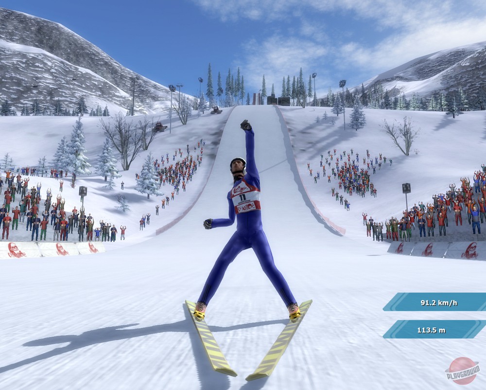 Скриншот из игры Wintersport Pro 2006 - 5
