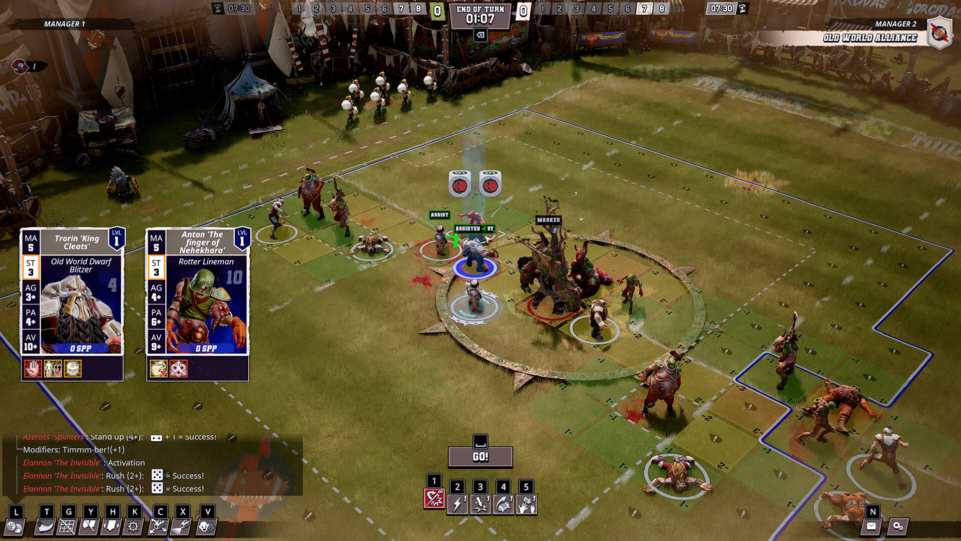 Скриншот из игры Blood Bowl 3 - 17