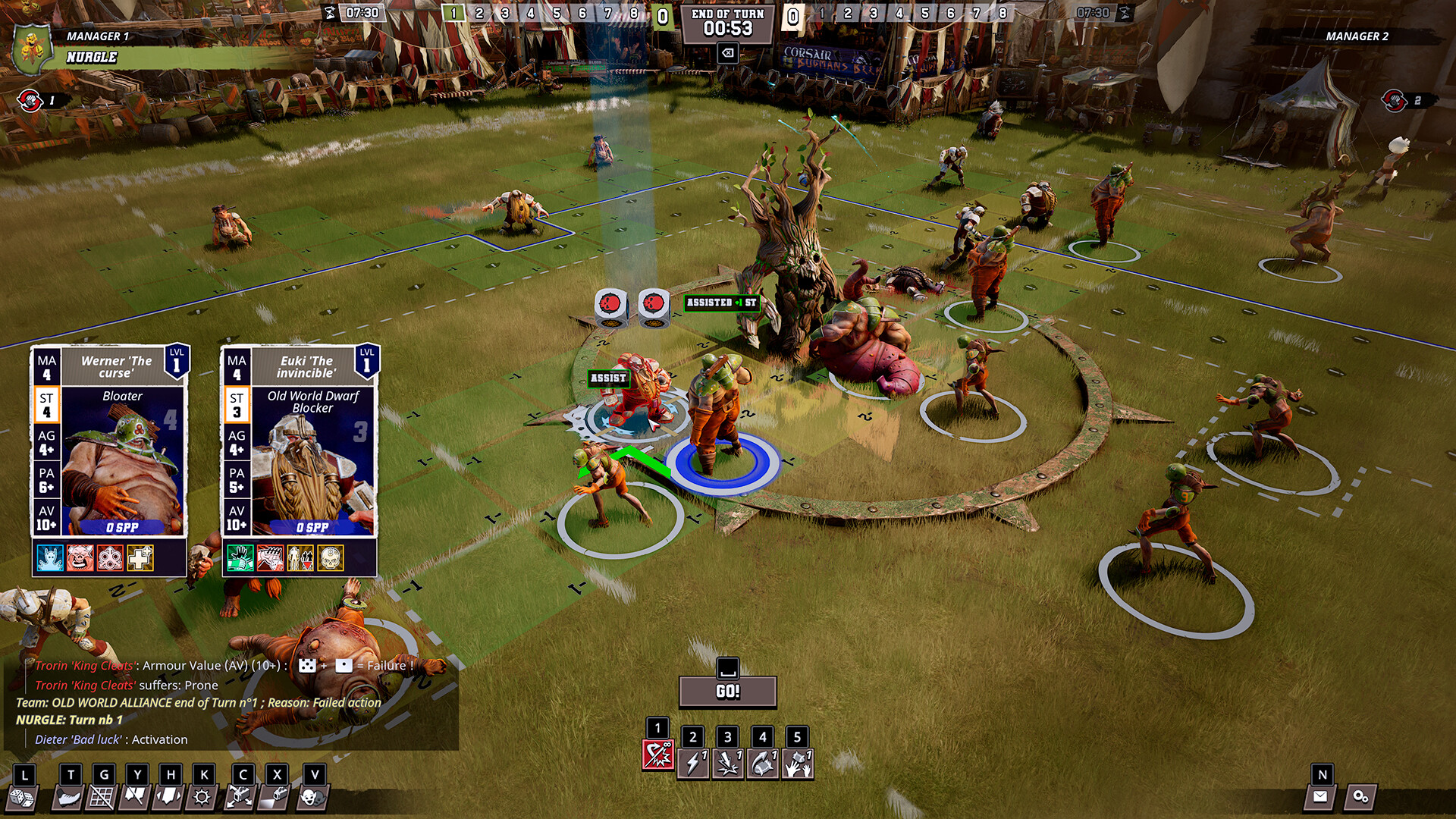 Скриншот из игры Blood Bowl 3 - 39