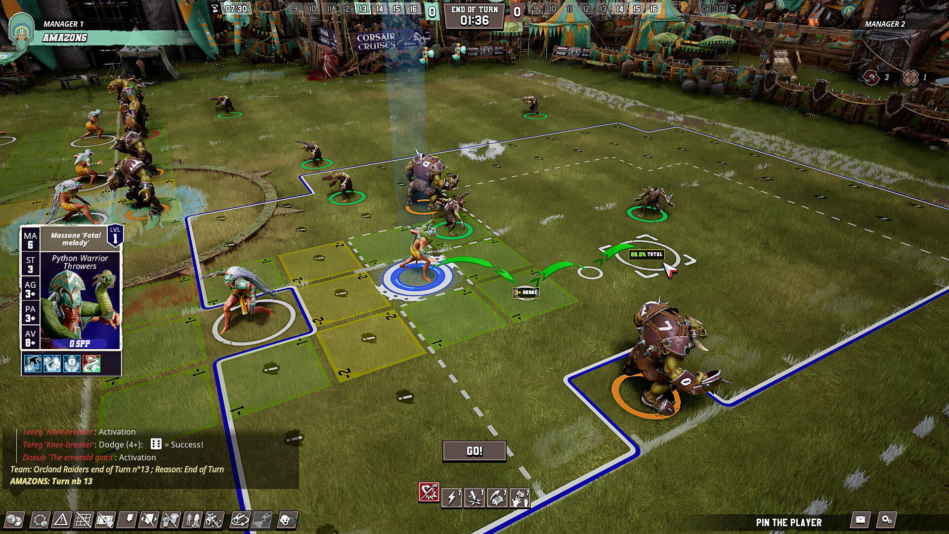 Скриншот из игры Blood Bowl 3 - 15