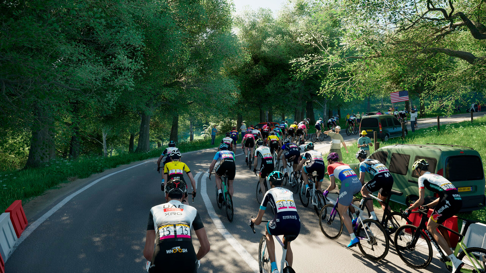 Скриншот из игры Tour de France 2025 - 1