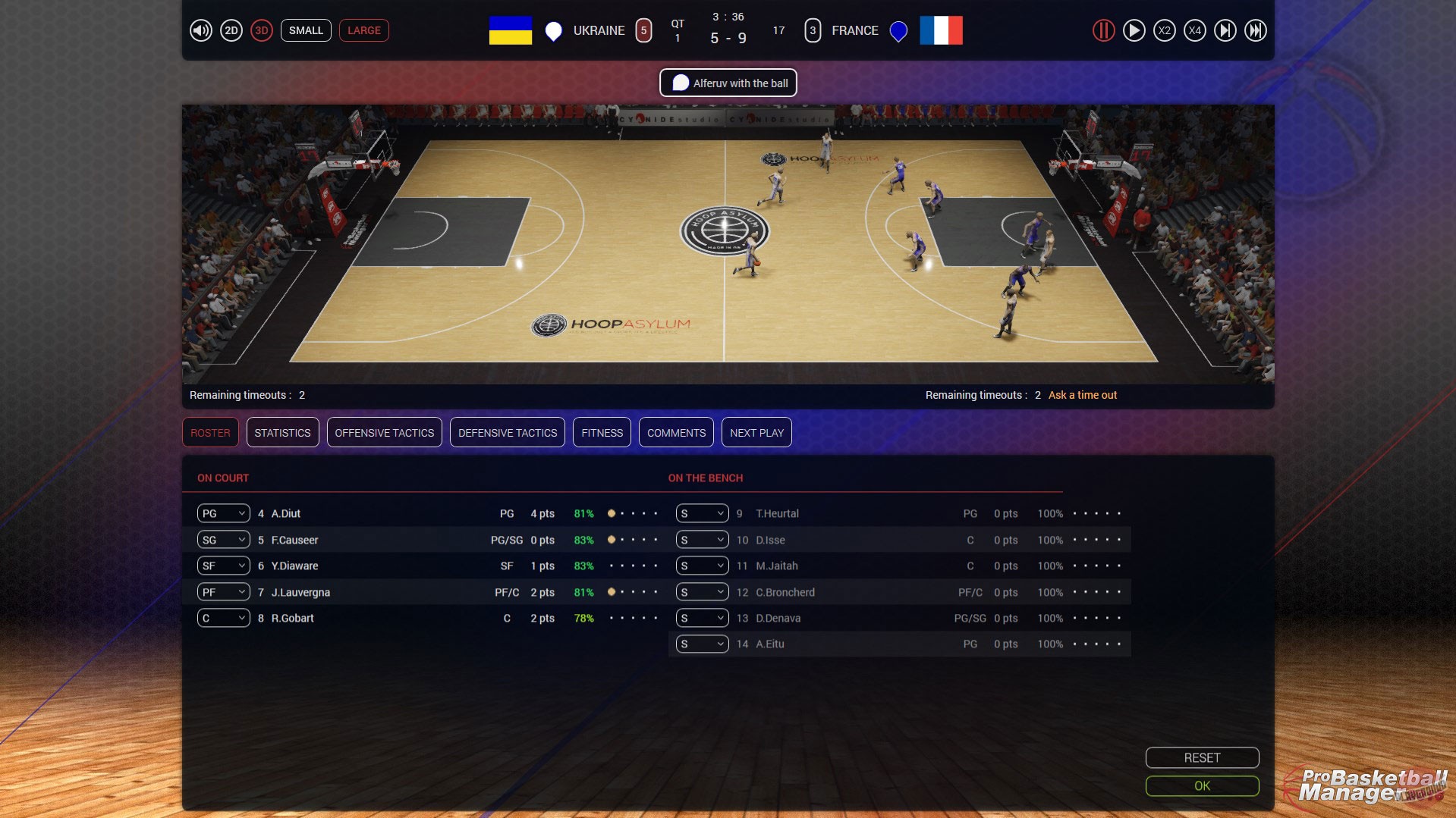 Скриншот из игры Pro Basketball Manager 2016 - 14