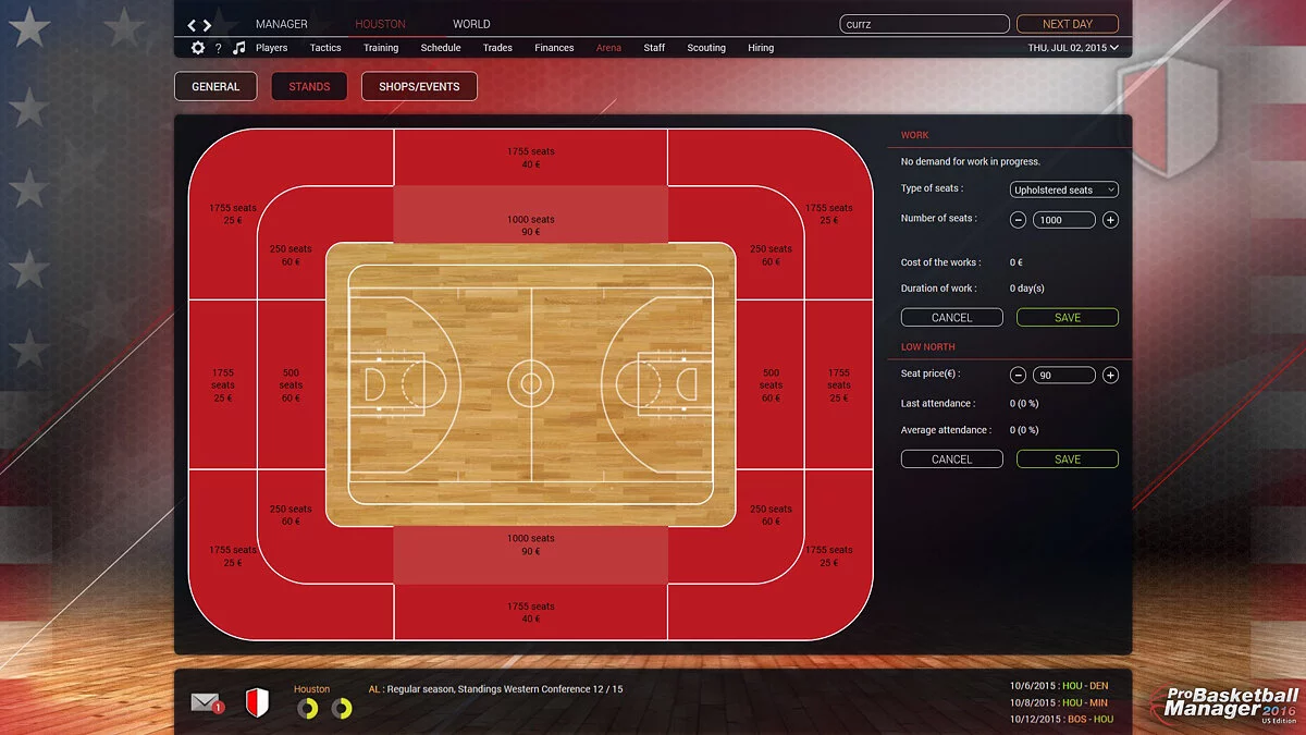 Скриншот из игры Pro Basketball Manager 2016 - 8