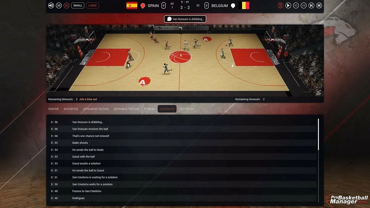 Скриншот из игры Pro Basketball Manager 2016 - 16