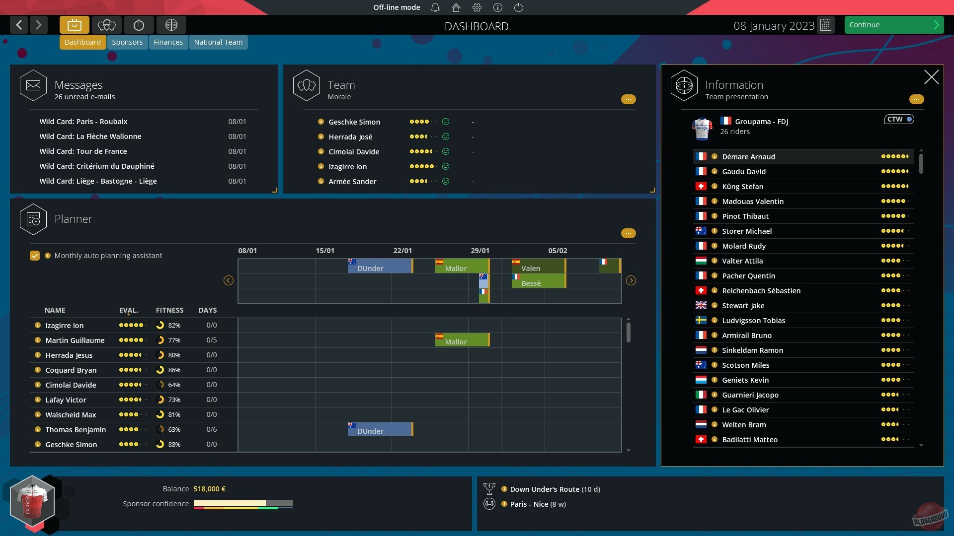 Скриншот из игры Pro Cycling Manager 2023 - 10