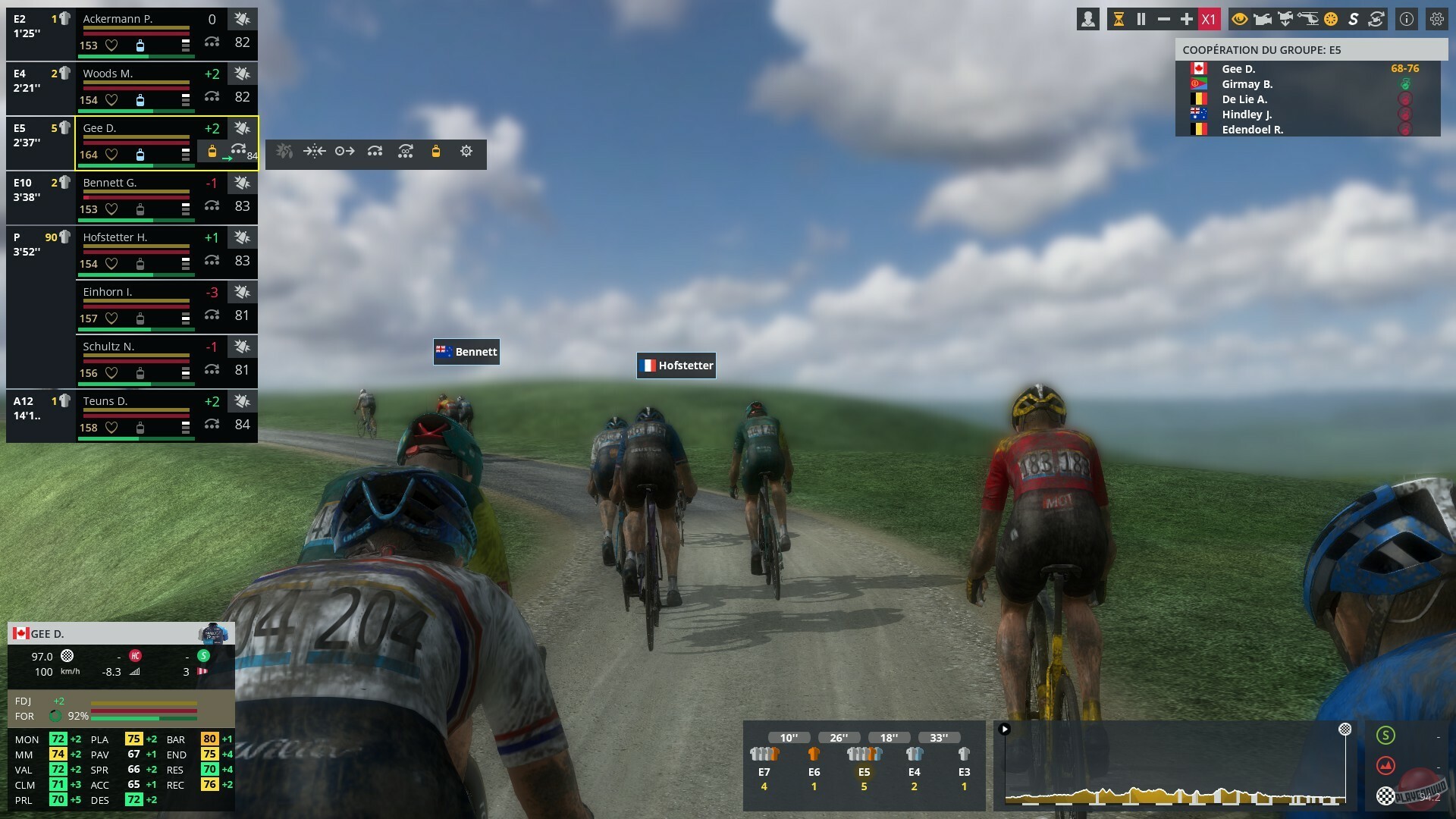 Скриншот из игры Pro Cycling Manager 2024 - 14