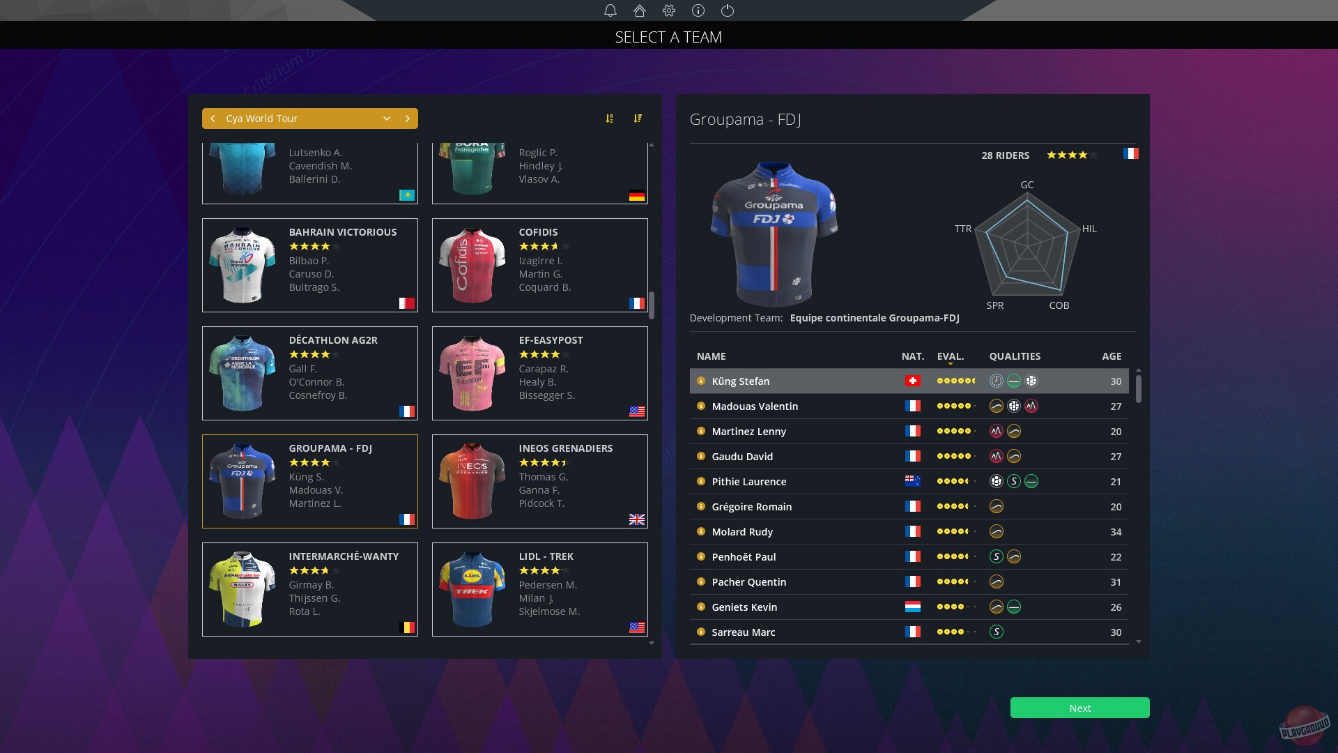 Скриншот из игры Pro Cycling Manager 2024 - 8