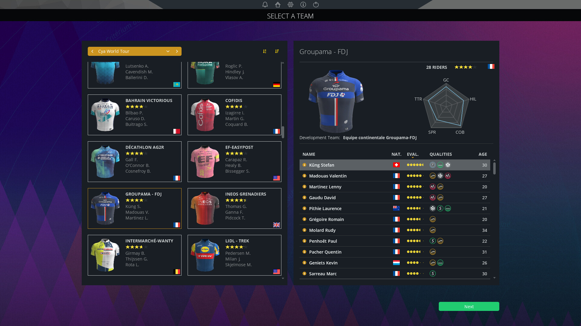 Скриншот из игры Pro Cycling Manager 2024 - 3