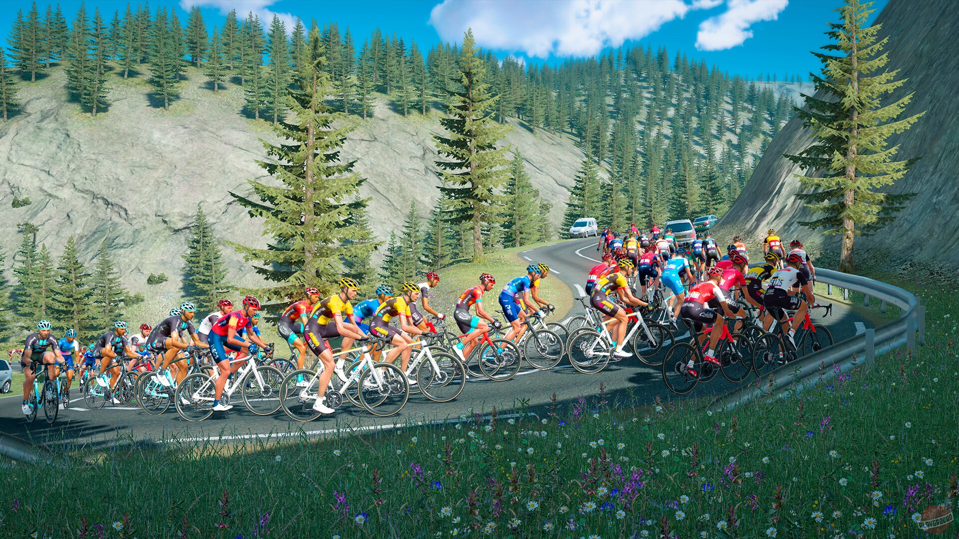 Скриншот из игры Tour de France 2023 - 5