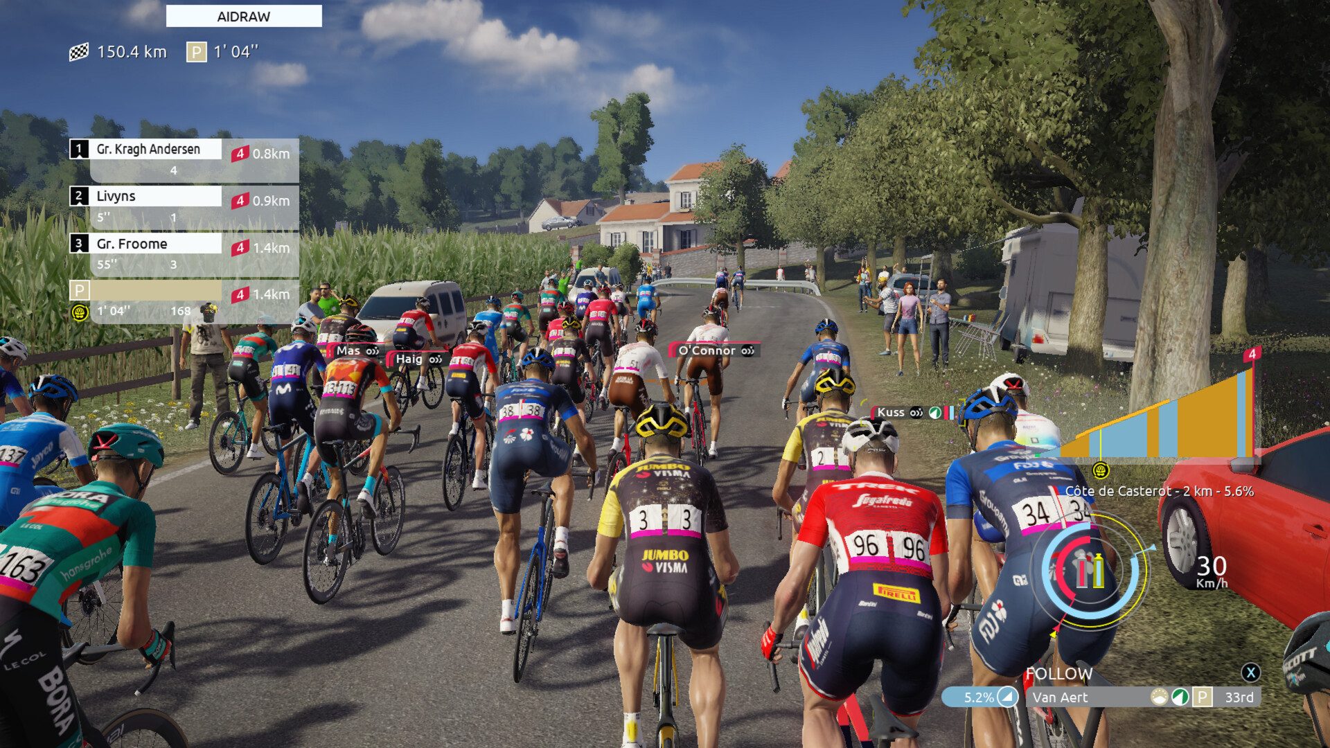 Скриншот из игры Tour de France 2023 - 8