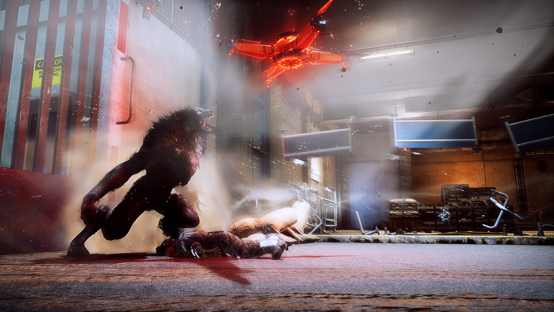 Скриншот из игры Werewolf: The Apocalypse — Earthblood - 33