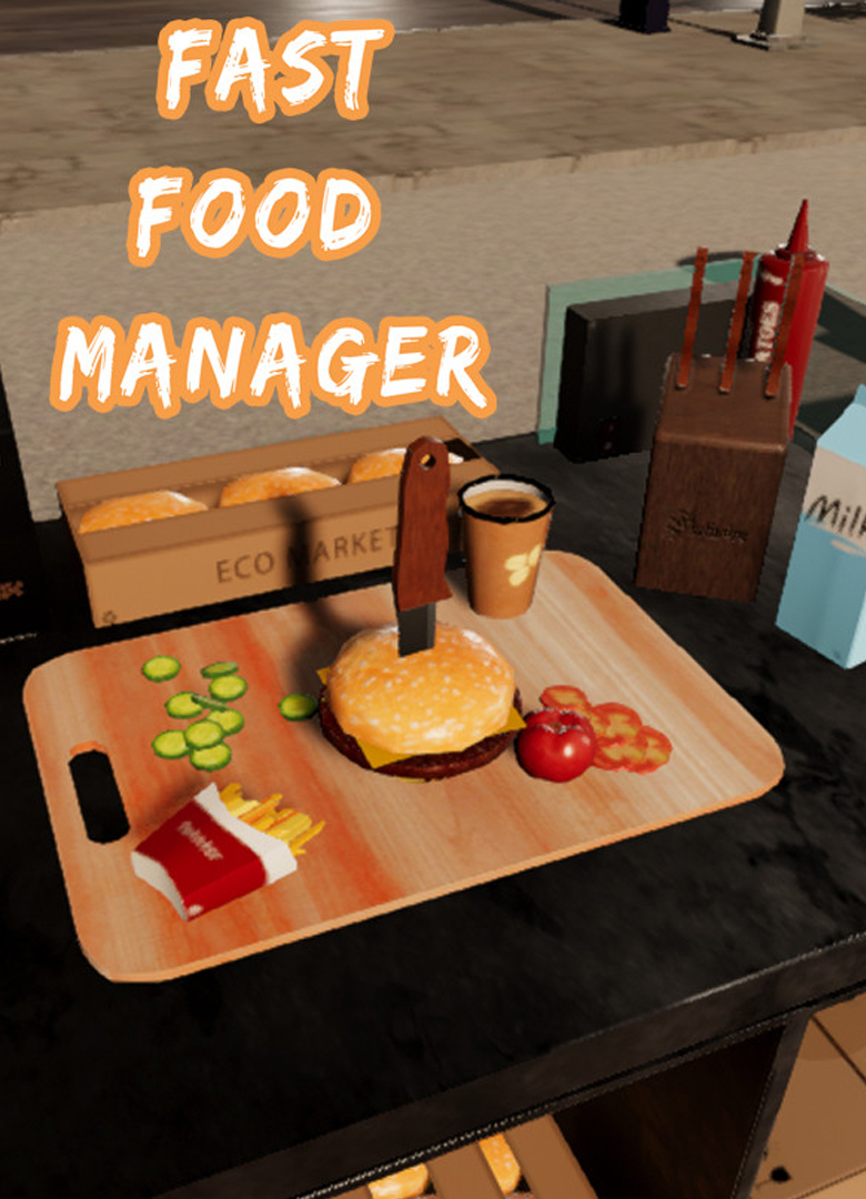 Обложка игры Fast Food Manager