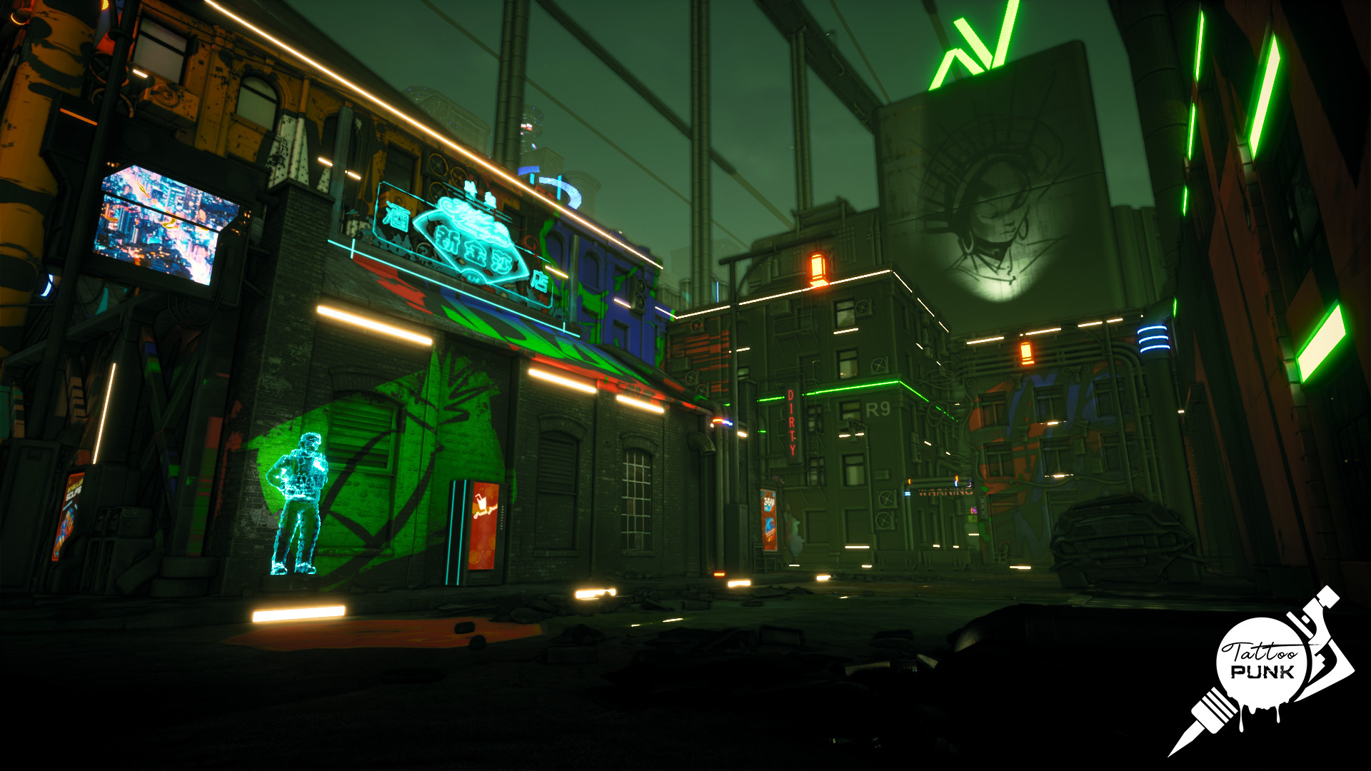 Скриншот из игры Tattoo Punk - 1