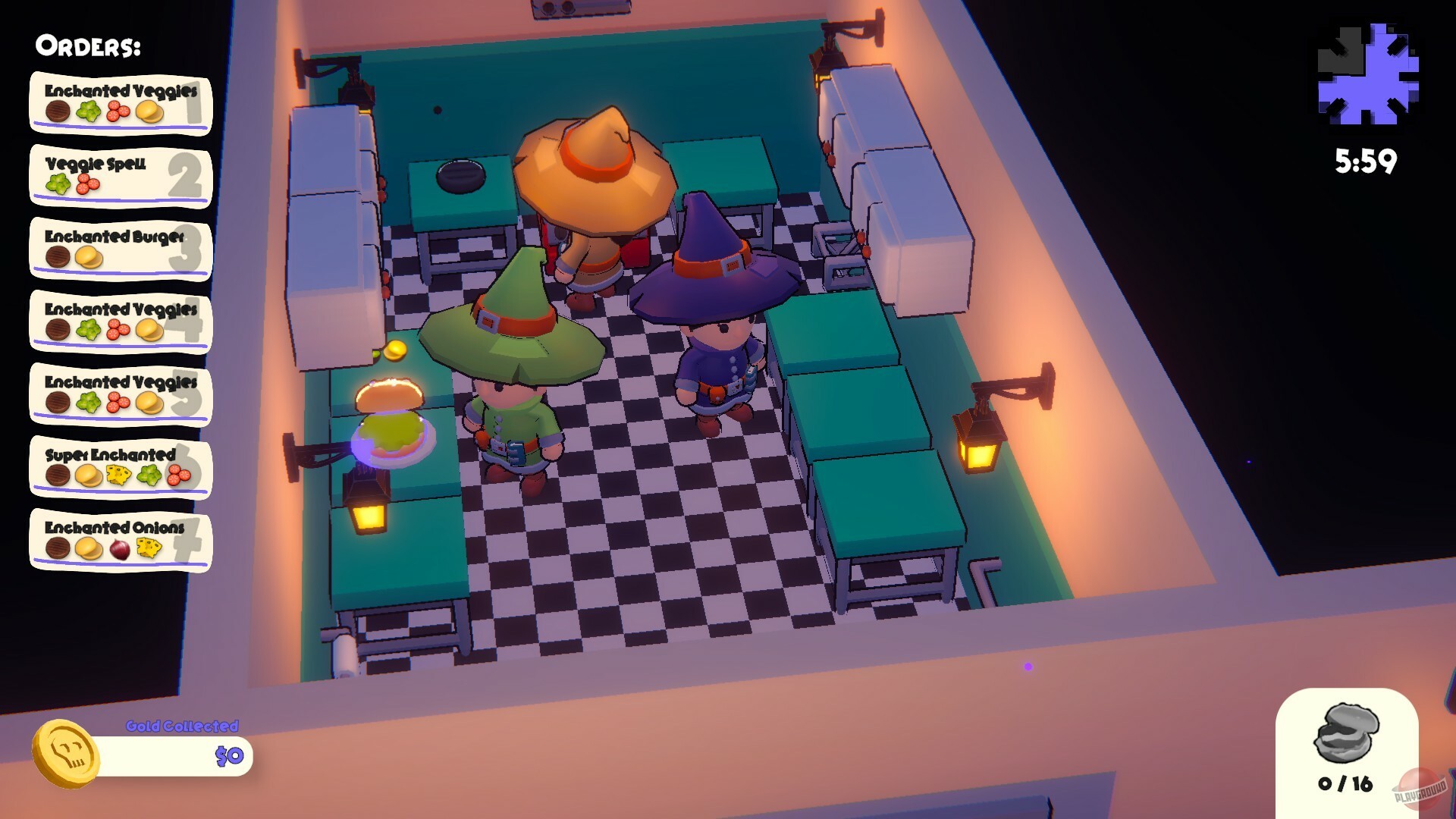 Скриншот из игры Burger Witch - 3