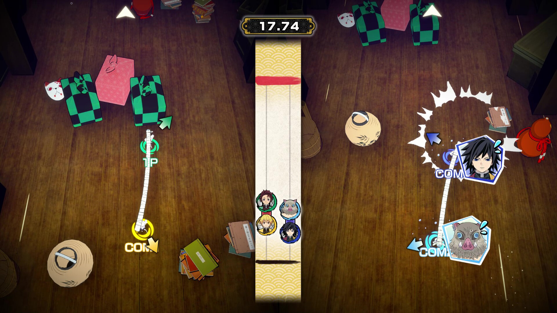 Скриншот из игры Demon Slayer -Kimetsu no Yaiba- Sweep the Board! - 14