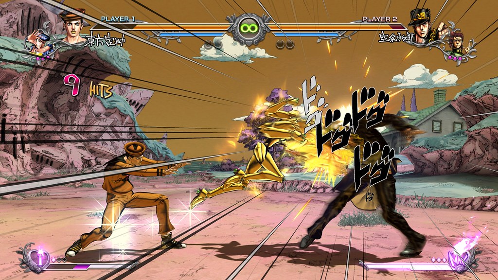Скриншот из игры JoJo's Bizarre Adventure: All-Star Battle R - 1
