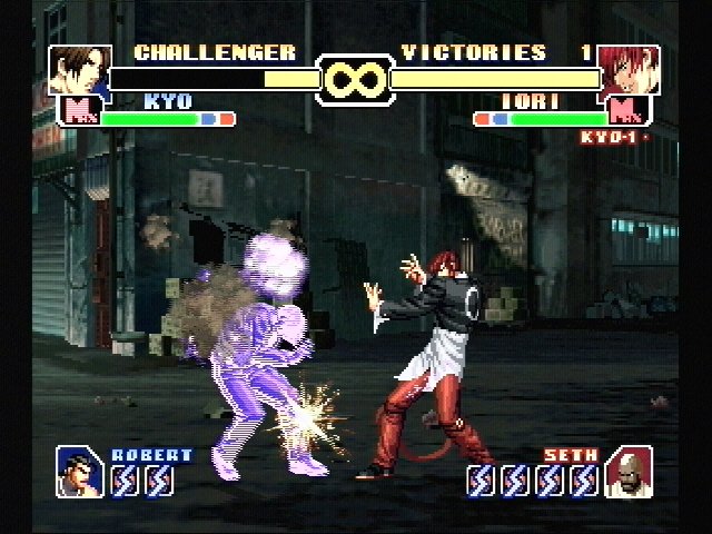 Скриншот из игры King Of Fighters`99 - 1